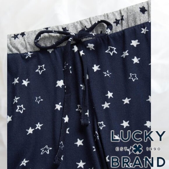 Lucky Brand | Women's 4 Piece Lounge Set | Navy Blue Stars | NWOT - Picture 6 of 6